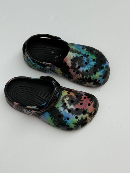 Crocs Tie-Dye Classic Clog Kids Size J1