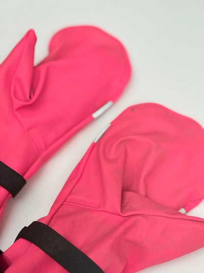 Reima Pink Rain not lined Mittens Size 4-6
