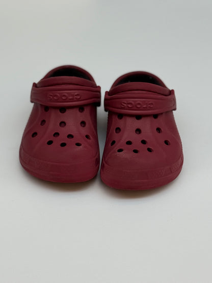 Crocs Classic Lined Clog Toddler C6 Red