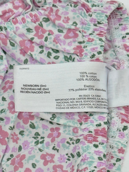 Child of Mine Carter's Floral Bloomers Newborn