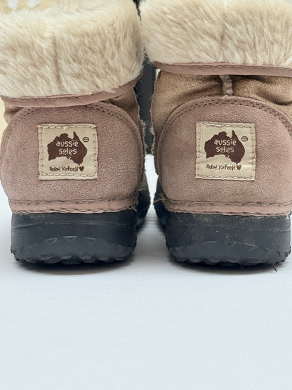 Aussie Soles Faux Fur Winter Boots US8/9