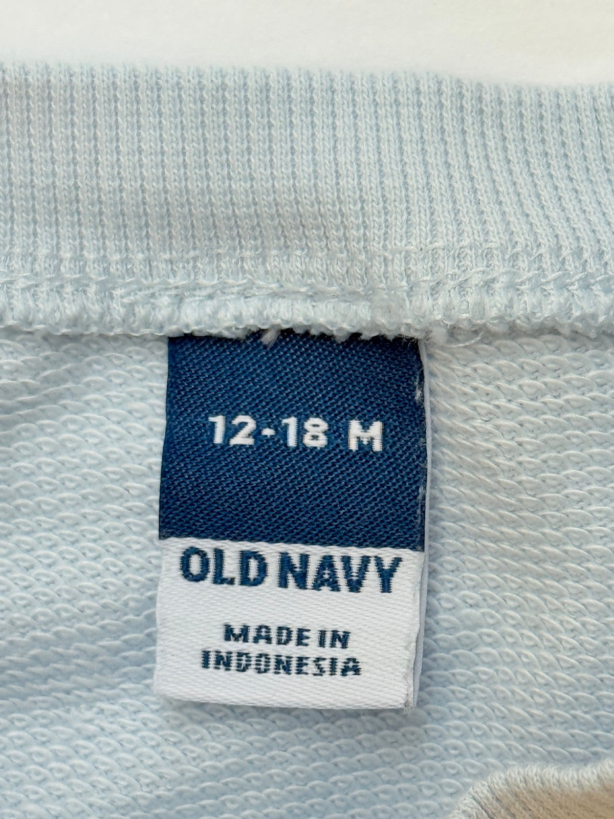 Old Navy Bee Applique Sweatshirt 12-18M