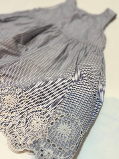 Joe Fresh Striped Eyelet Dress 18-24m