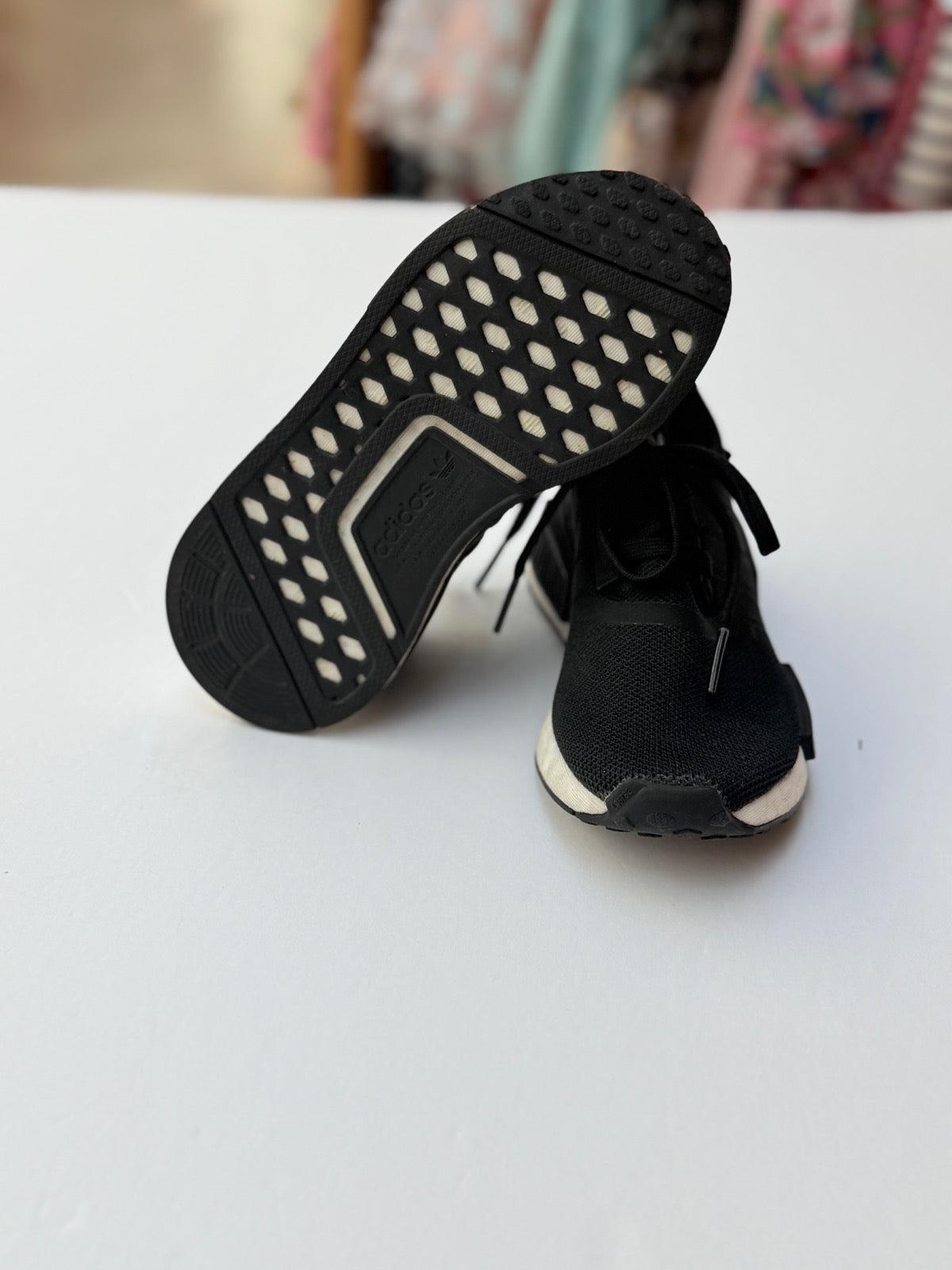 Adidas NMD R1 Black Sneakers Size 10K