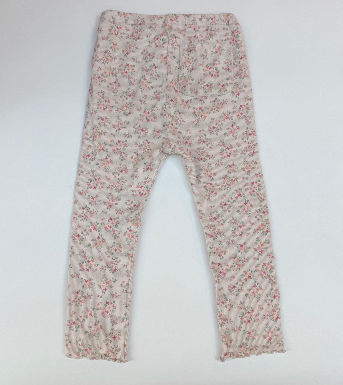 Uniqlo Baby Floral Ribbed Leggings Size 2T