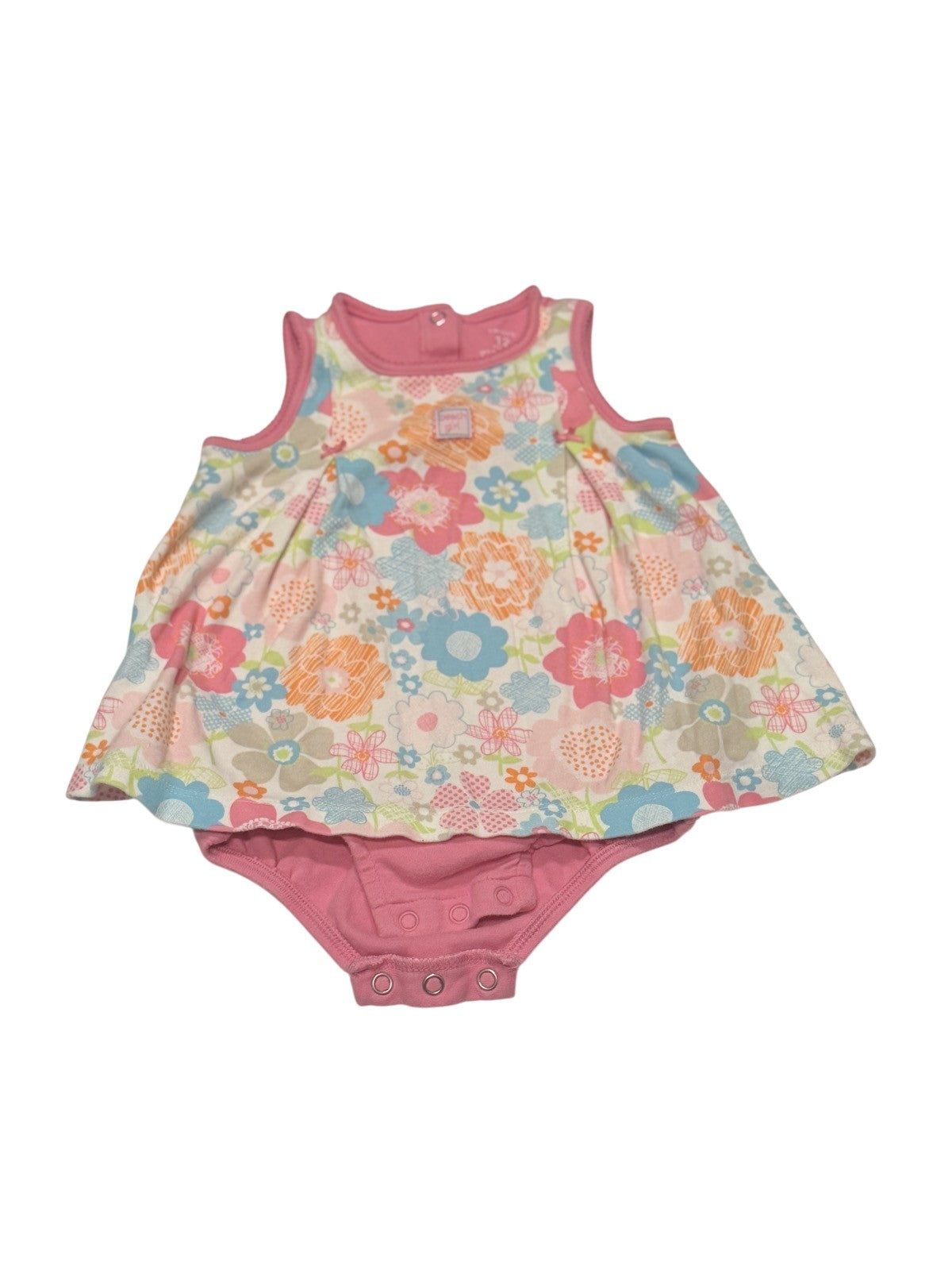 Carter's Floral Bodysuit Dress 12 Months