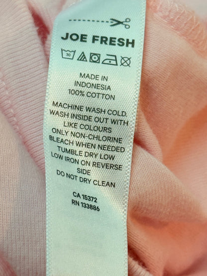 Joe Fresh Pink Love and Laughs Bodysuit 18-24M