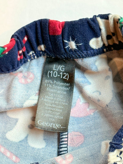 George Gingerbread Elf Leggings 10-12