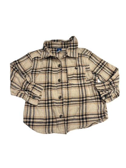 Old Navy Plaid Flannel Shirt 2T