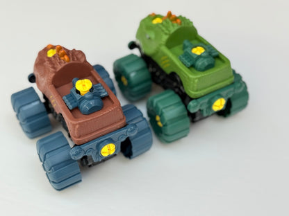 Dinosaur Monster Truck Toy Set of 2