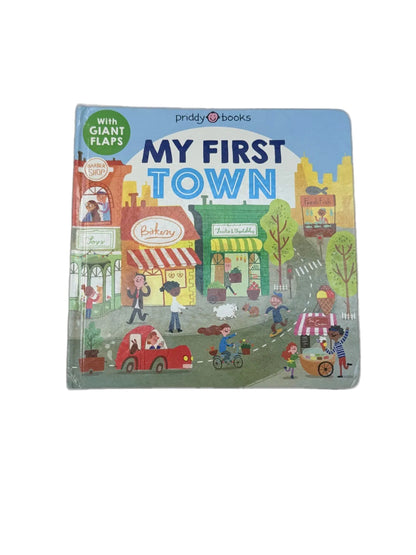 My First Town Priddy Books Board Book