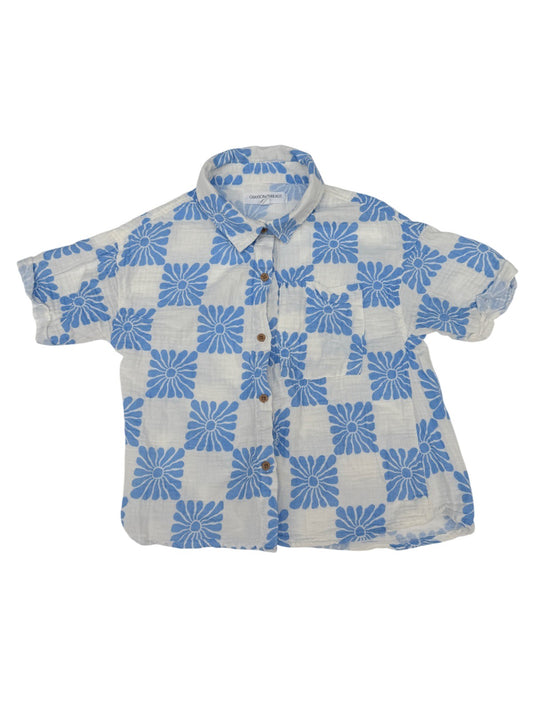 Grayson Threads Kids Floral Button Shirt 10/12