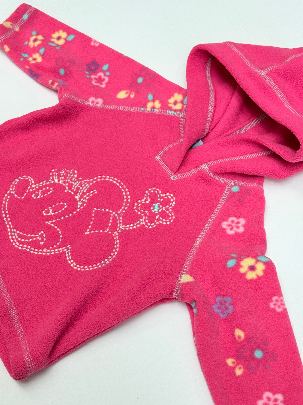 Disney Baby Minnie Mouse Pink Fleece Hoodie 12M