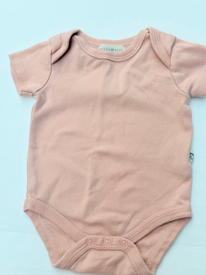 Rabbit + Pear Organic Cotton Bodysuit 0-3M