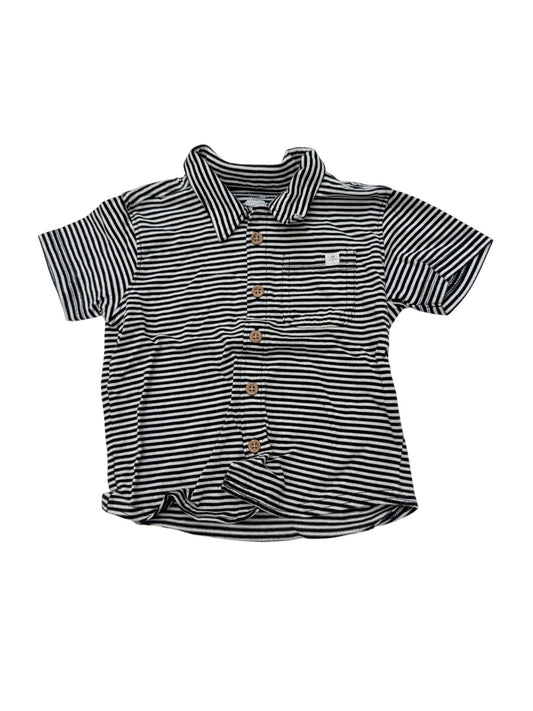 George Baby Striped Button-Up Shirt 18-24M