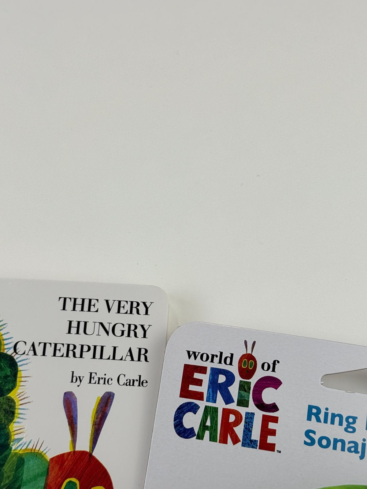Eric Carle Very Hungry Caterpillar Book & Ring Rattle