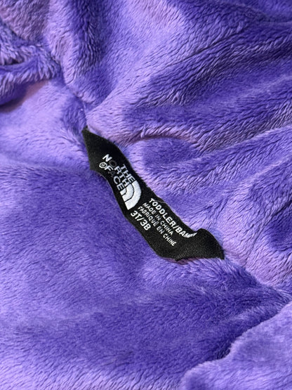 The North Face Purple Down Soft Lined Hooded Jacket 3T