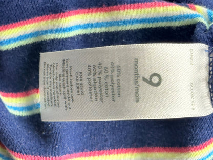 Carter's Striped Pocket Bodysuit 9M