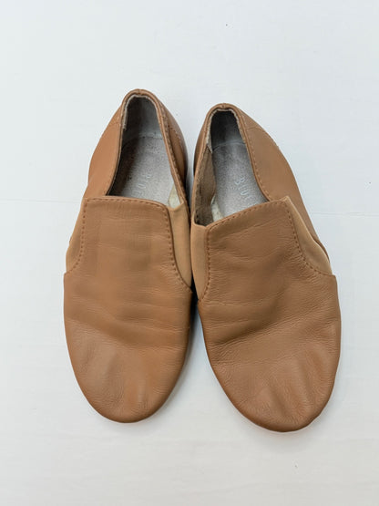 Bloch Tan Leather Jazz Shoes Size 12