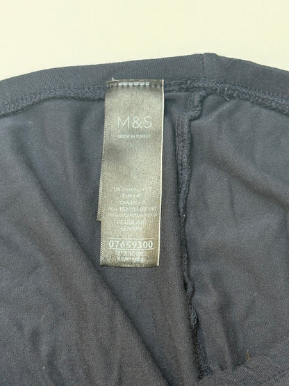 M&S Maternity Leggings Black Size 8