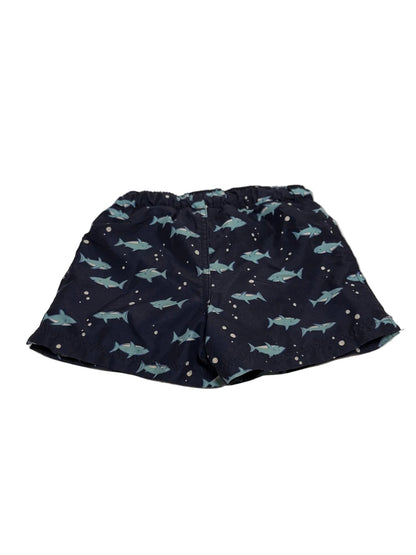 Tucker + Tate Navy Shark Swim Shorts Size 2