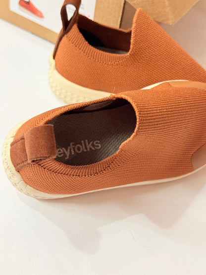 Heyfolks Voyageur Knit Slip-On Sneaker Size C8