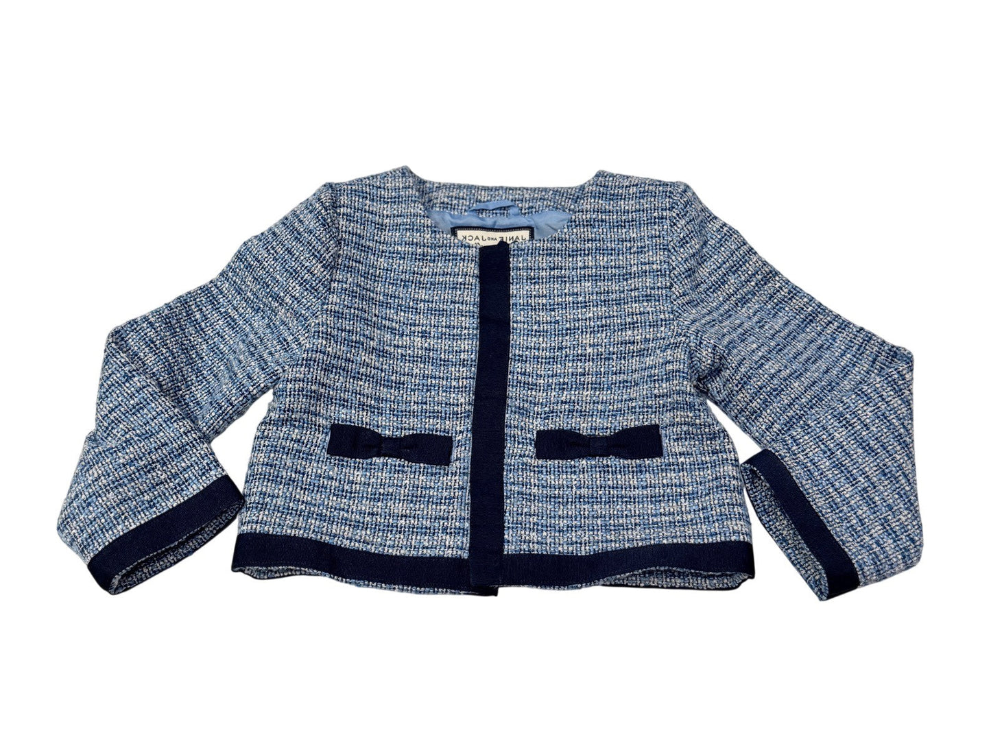 Janie and Jack Blue Tweed Jacket 2T