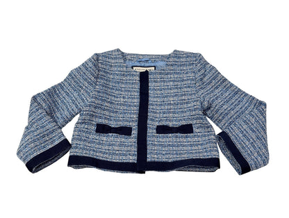 Janie and Jack Blue Tweed Jacket 2T
