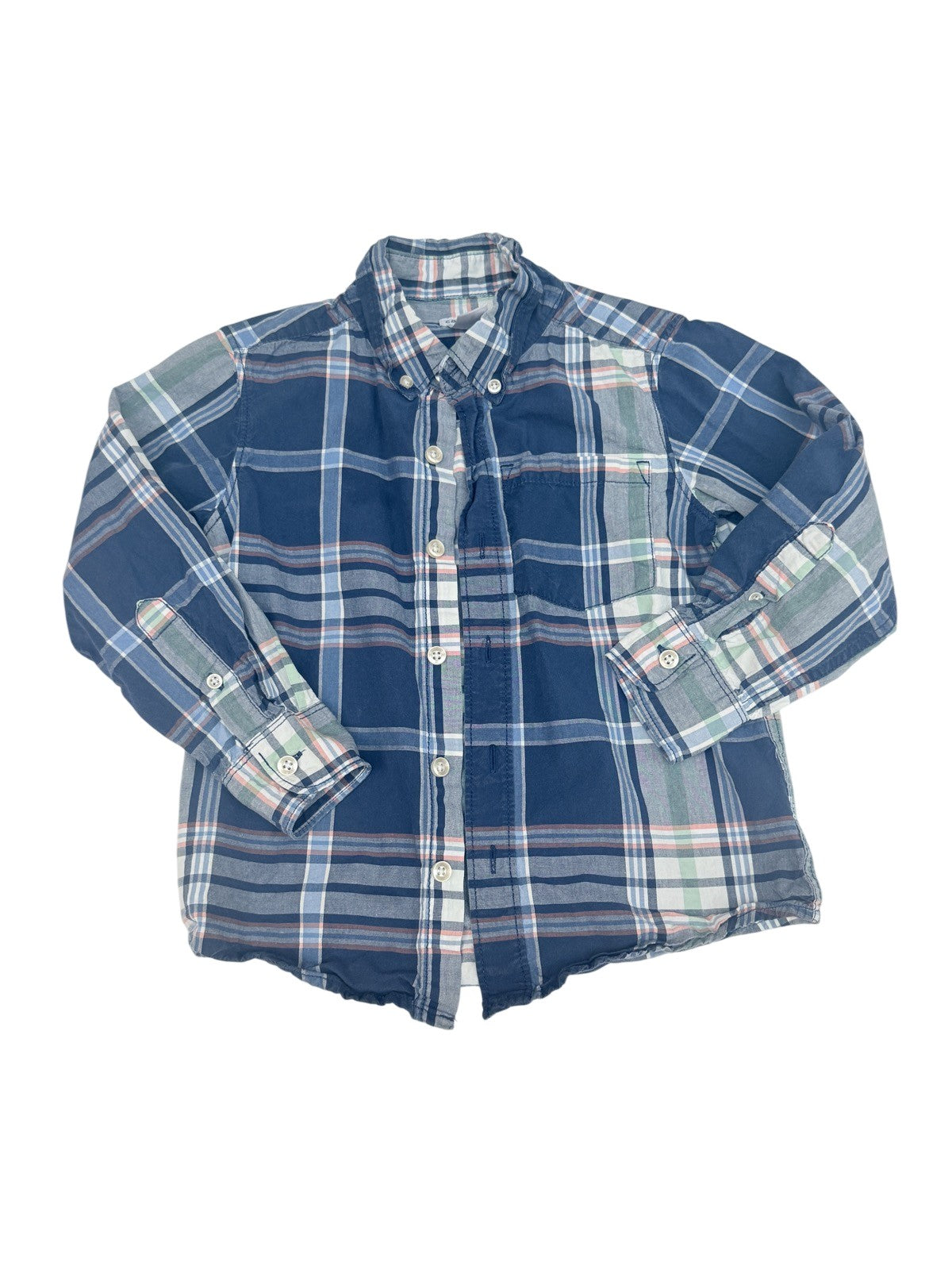 Carter's Plaid Button-Up Shirt Size 5/5A