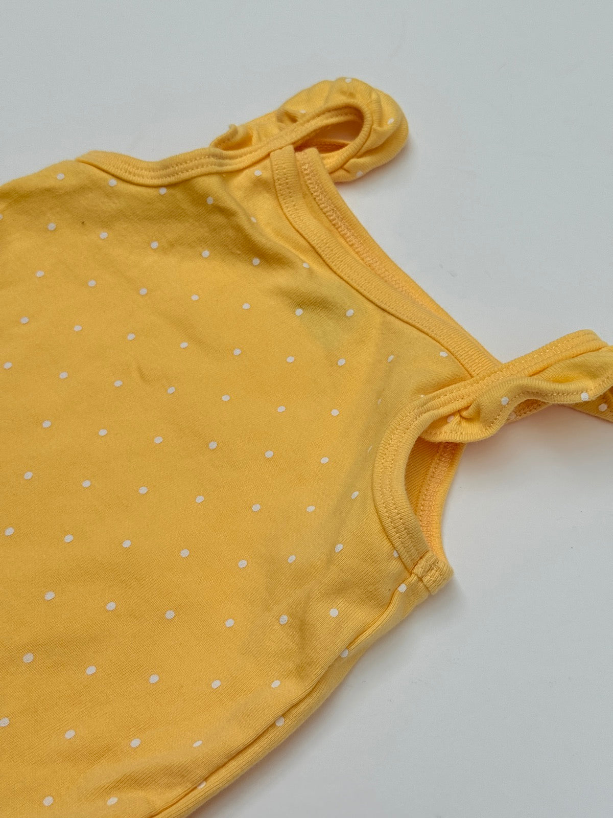 Carter's Yellow Polka Dot Bodysuit 24m