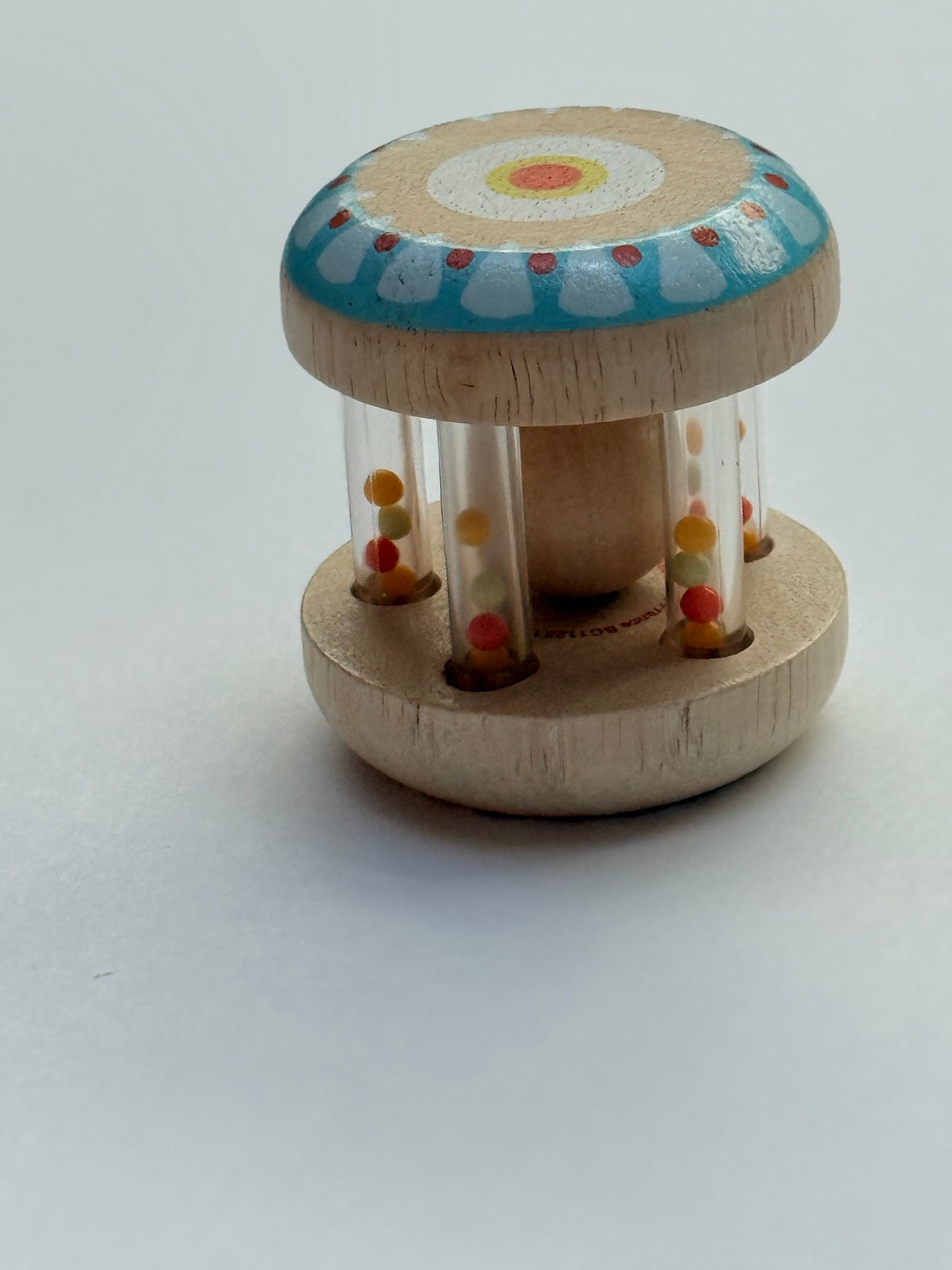 Wooden Baby Rattle Toy