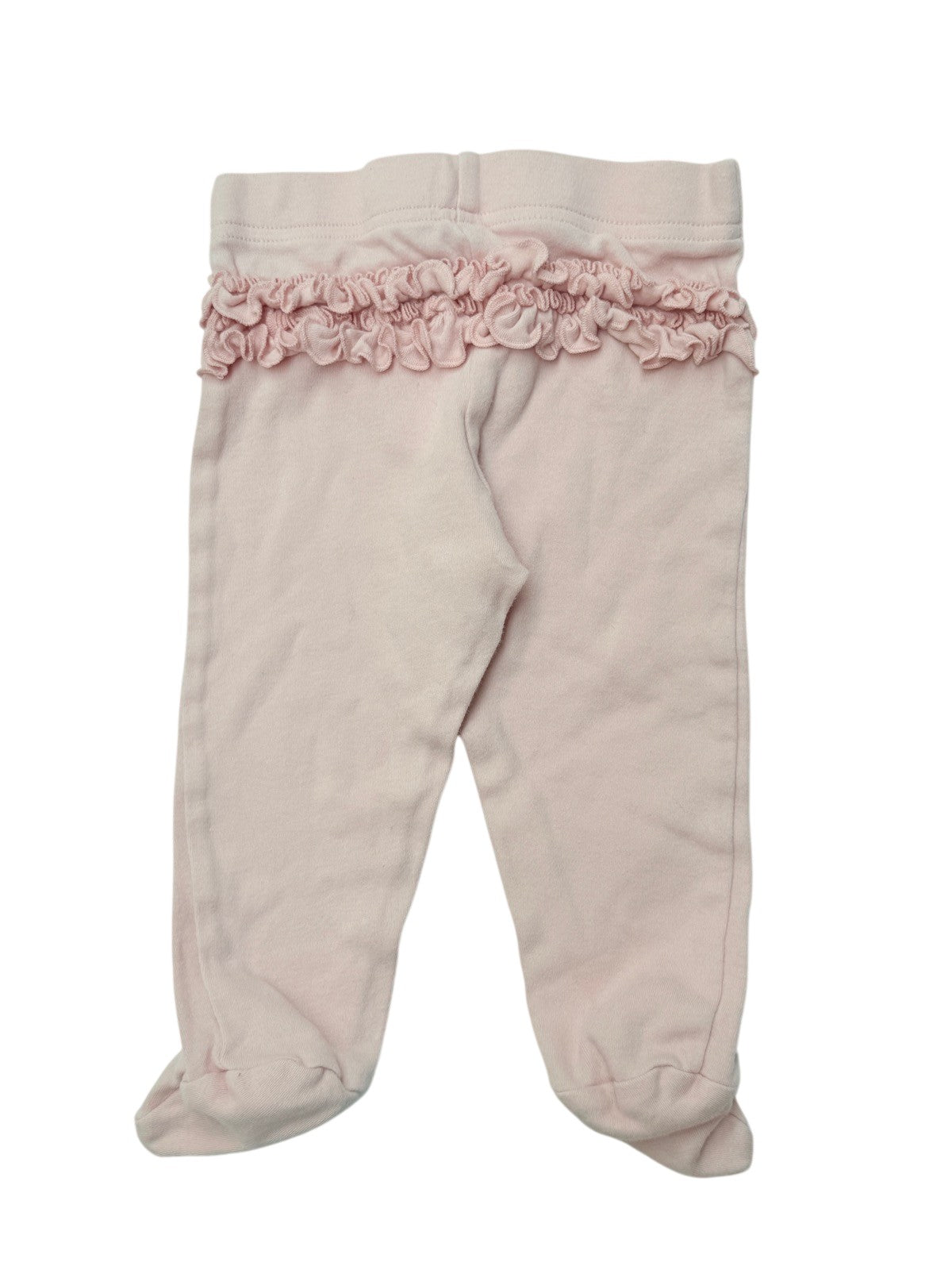 George Ruffle Waist Footed Pants 6-9M