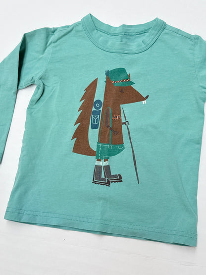 Tea Collection Fox Hiker Graphic T-Shirt 18-24M
