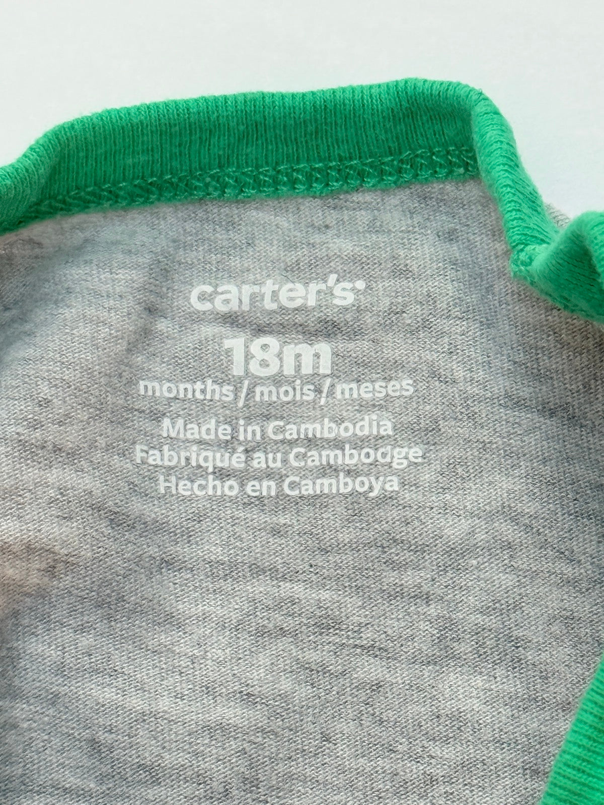Carter's Shamrock & Roll T-Shirt 18M