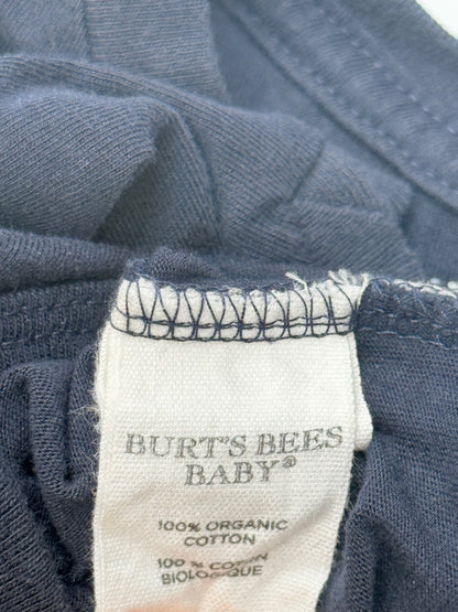 Burt's Bees Baby Navy Bodysuit 3-6M