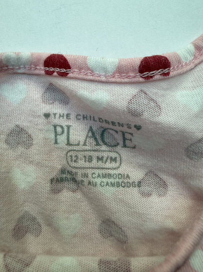 The Children's Place Heart Print Top 12-18m
