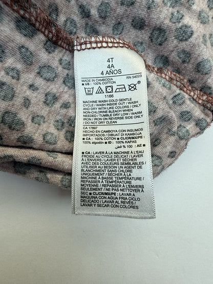 Old Navy Cheetah Print Dress 4T