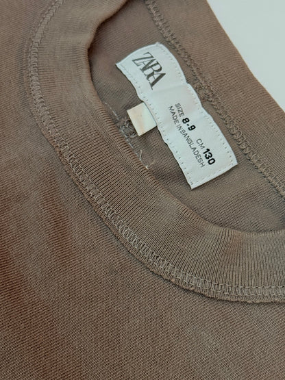 Zara Taupe T-Shirt Size 8-9