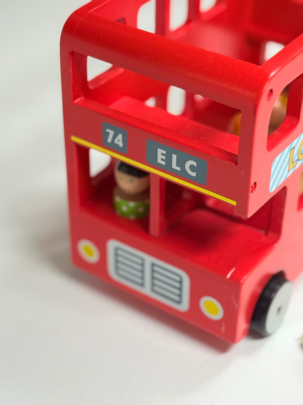 ELC London Double Decker Bus Wooden Toy