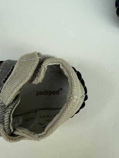 Pediped Navy Gray Sandal Size 2.5-3.5