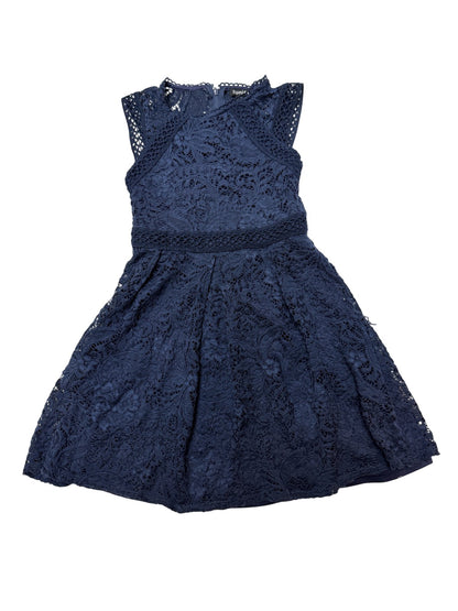 Zunie Navy Lace Dress Size 7