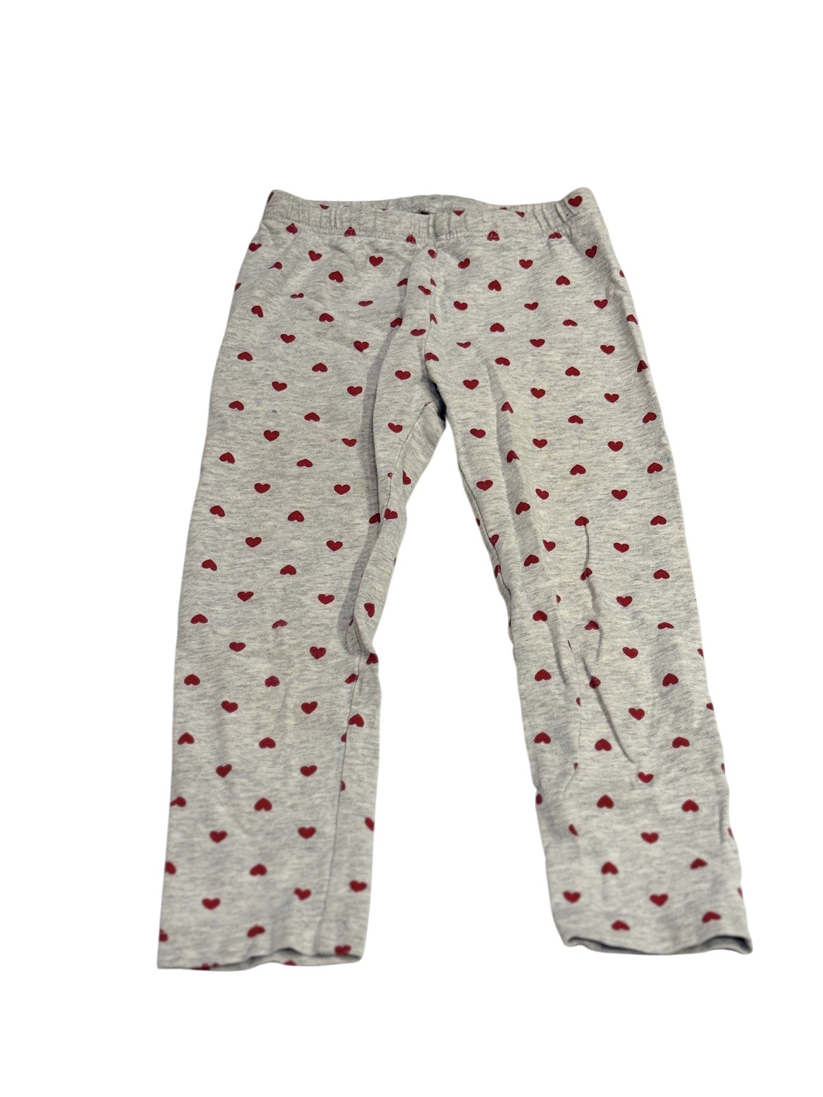 Gap Grey Heart Print Leggings 3T