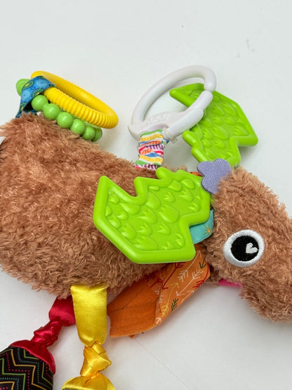 Lamaze Moose Teether Clip Baby Toy