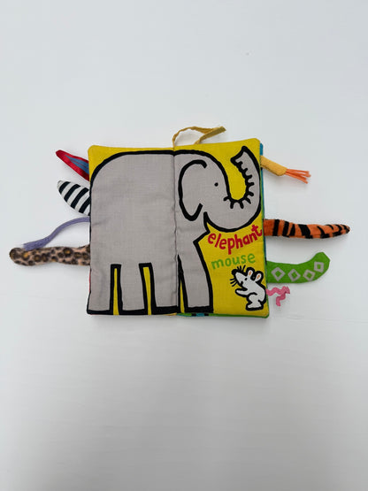 Jellycat Jungly Tails Soft Cloth Book