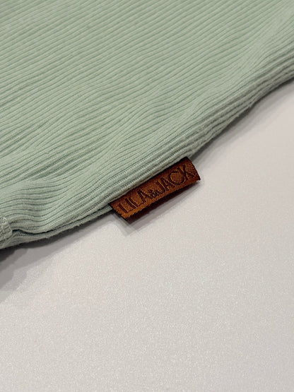 Lila & Jack Ribbed Onesie 0-3M