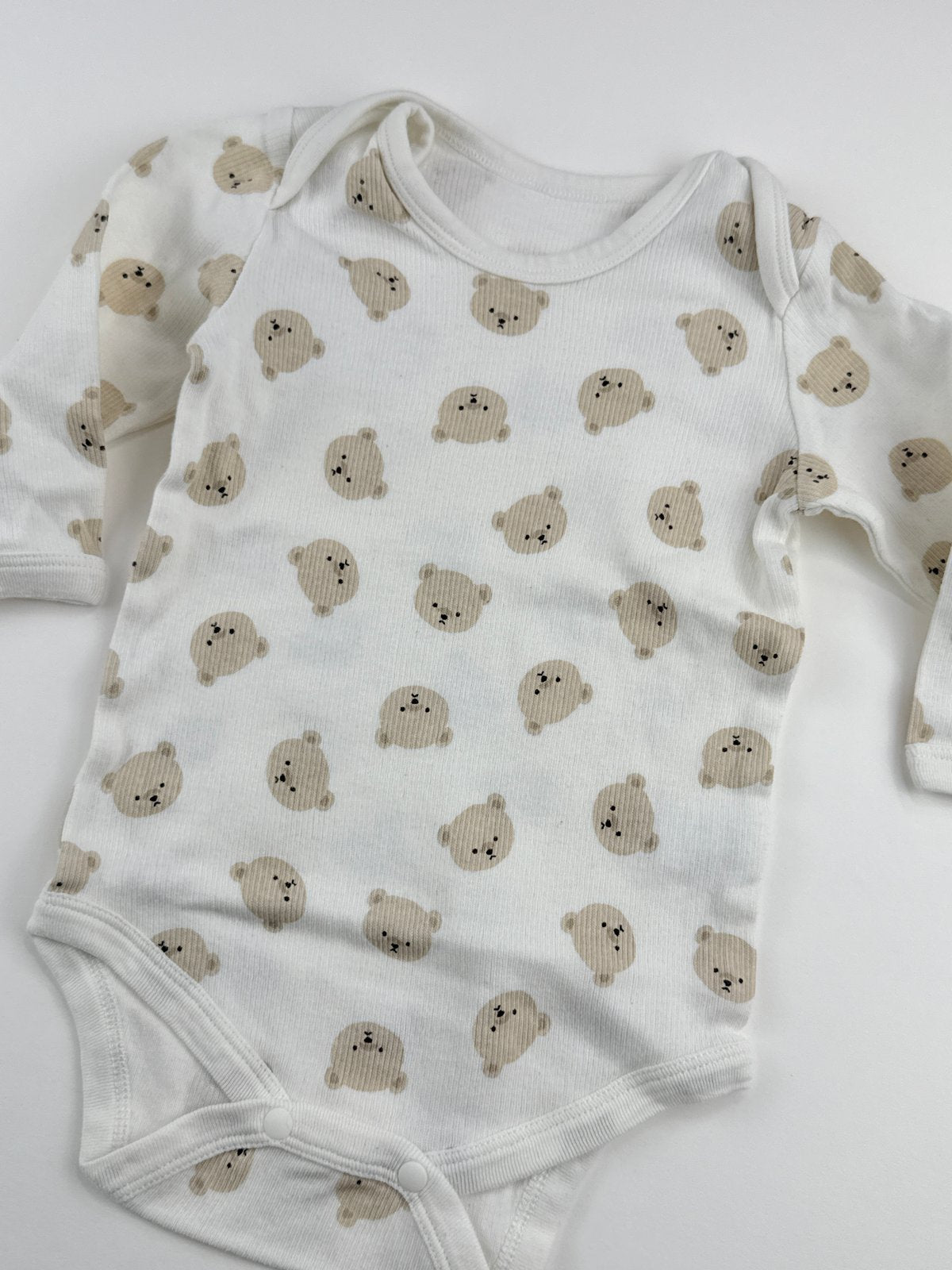 Bear Print Bodysuit Size 12-18M
