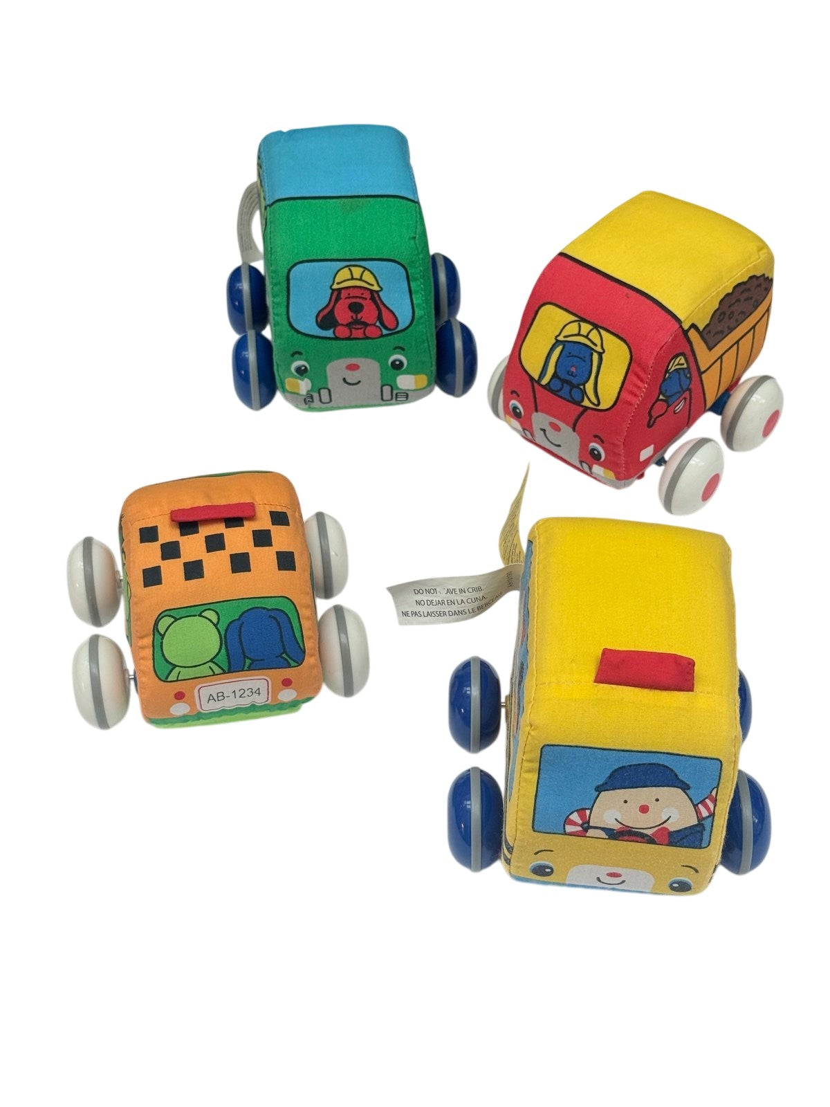 Melissa & Doug K's Kids Pull-Back Vehicles Set