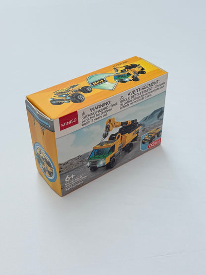 Miniso 8-in-1 Construction Truck Crane Blocks 44pc
