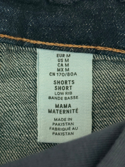 H&M Mama Denim Maternity Shorts Size M