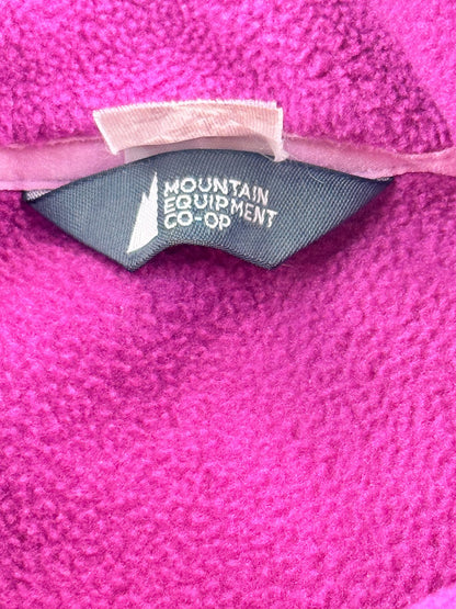 Mountain Equipment Co-op Magenta Fleece Vest Size 5